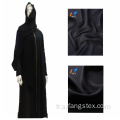 Tissu Nida Abaya noir formel tissé musulman islamique